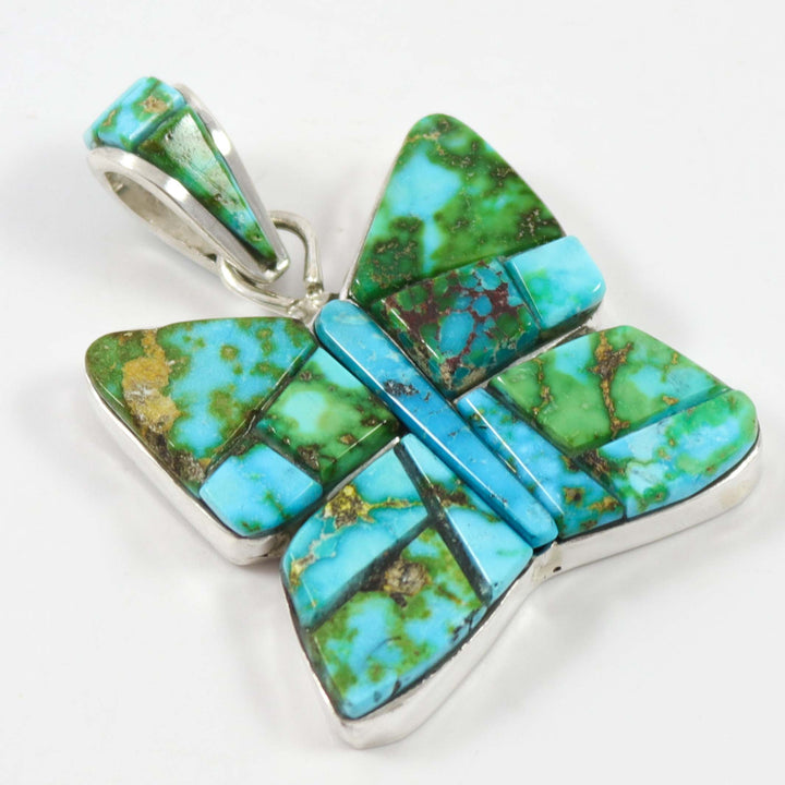 Turquoise Butterfly Pendant