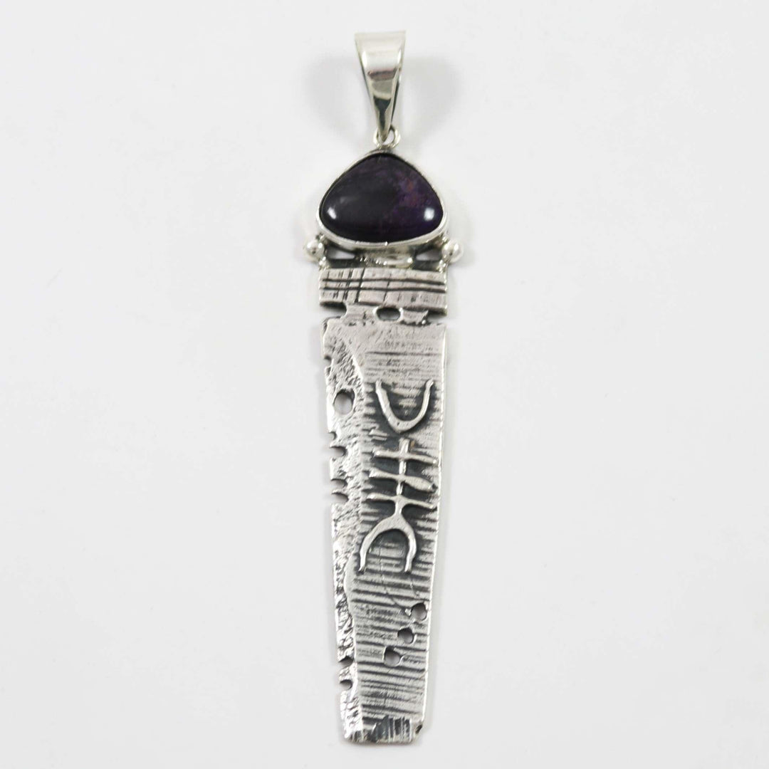 Sugilite Pendant by Noah Pfeffer - Garland's