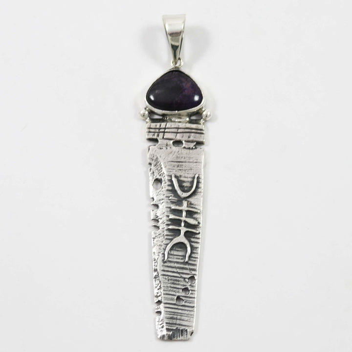 Sugilite Pendant by Noah Pfeffer - Garland's