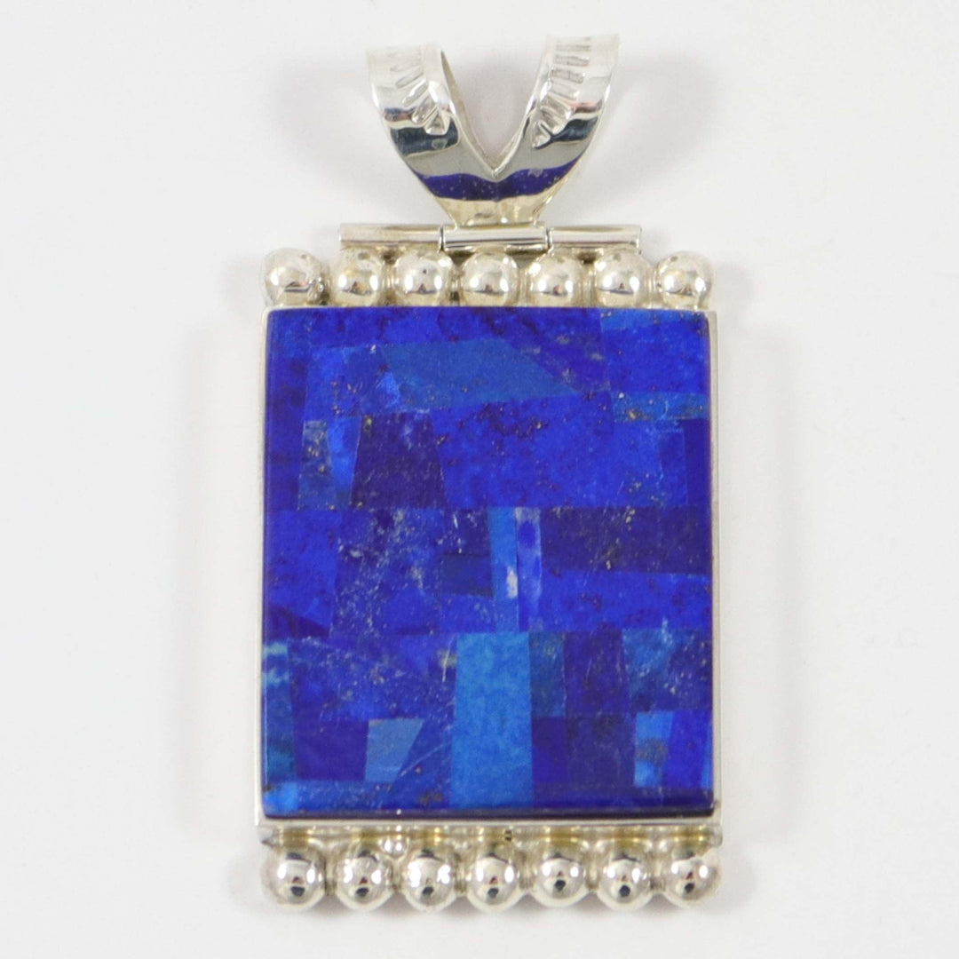 Lapis Pendant by Bryon Yellowhorse - Garland's