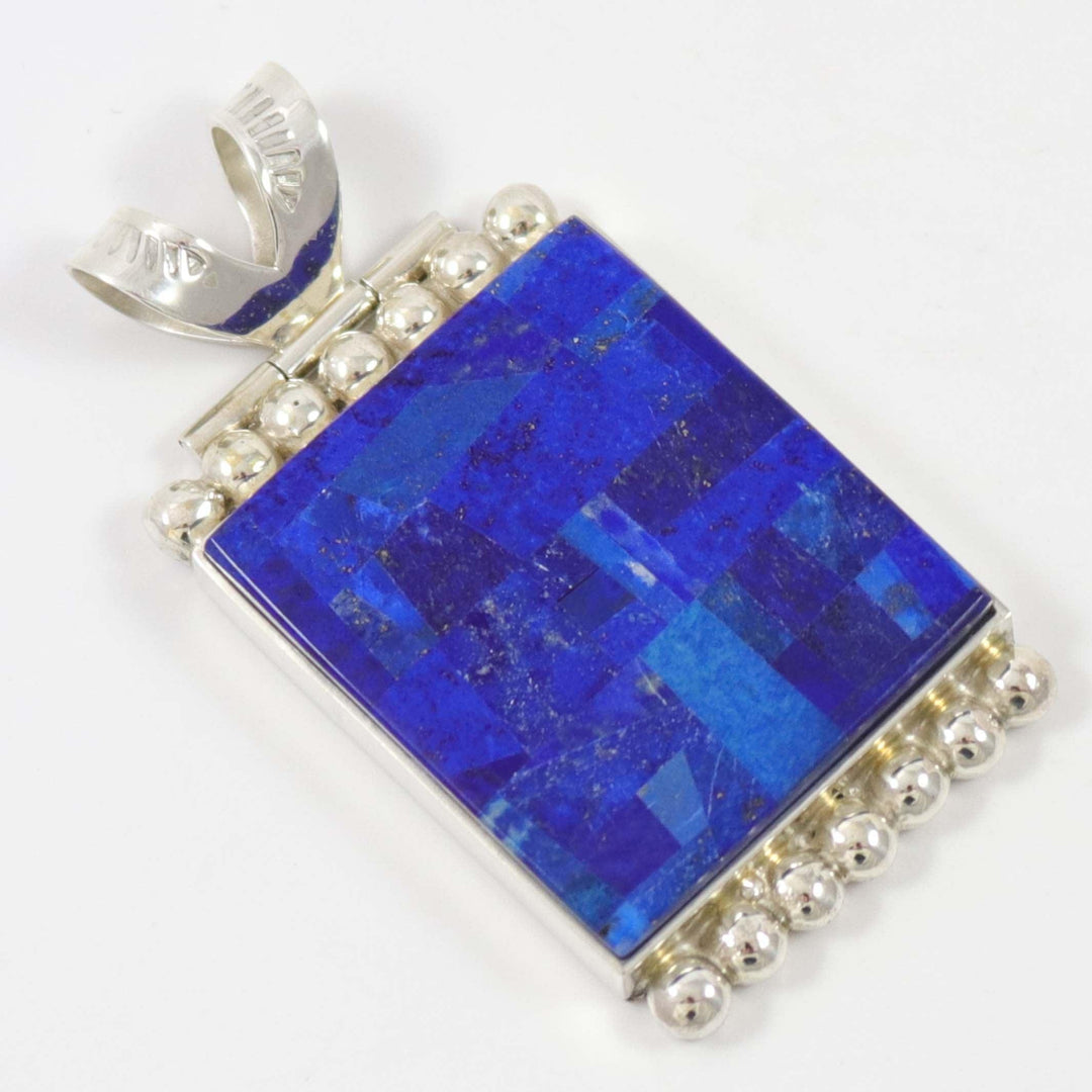Lapis Pendant by Bryon Yellowhorse - Garland's