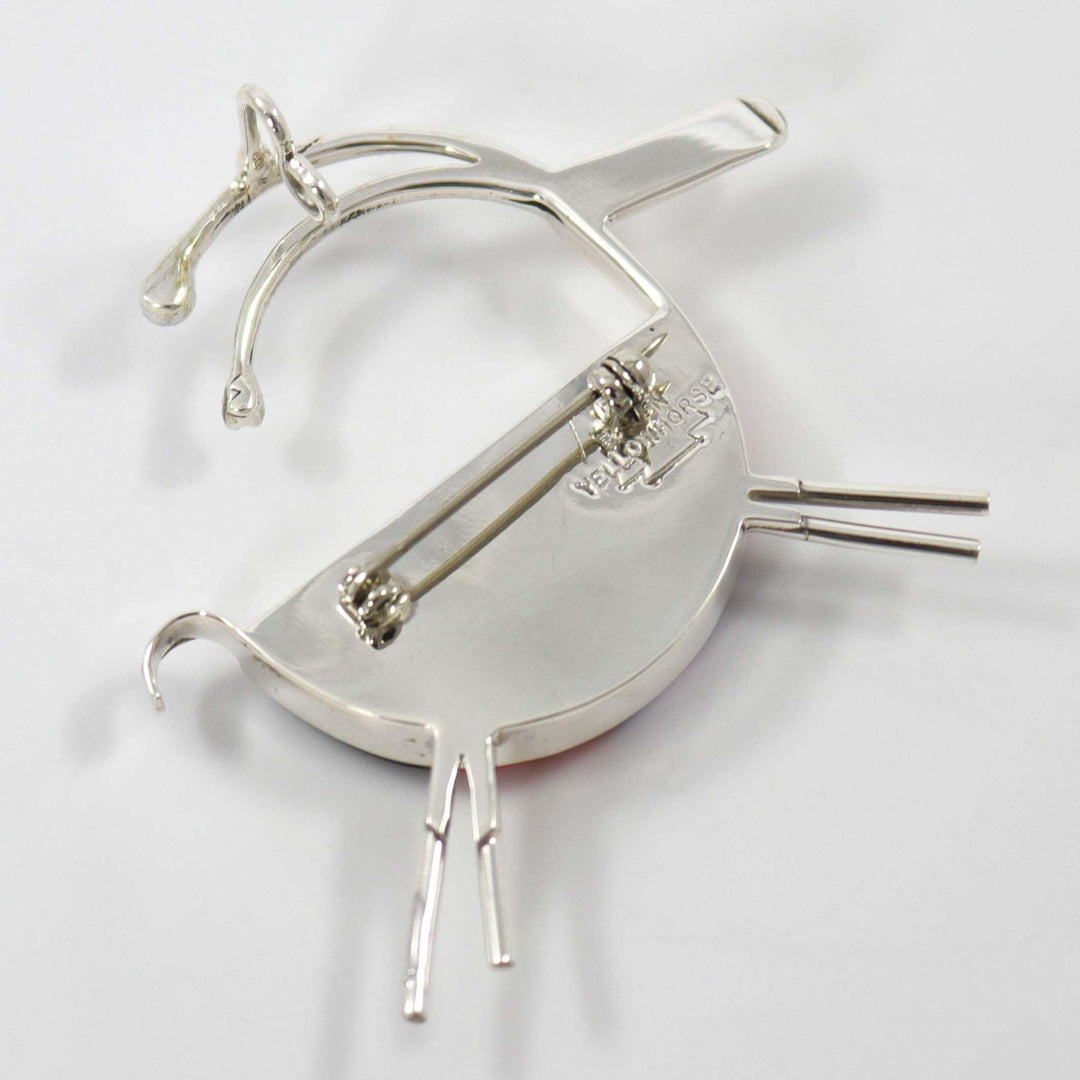 Prehistoric Goat Pin and Pendant