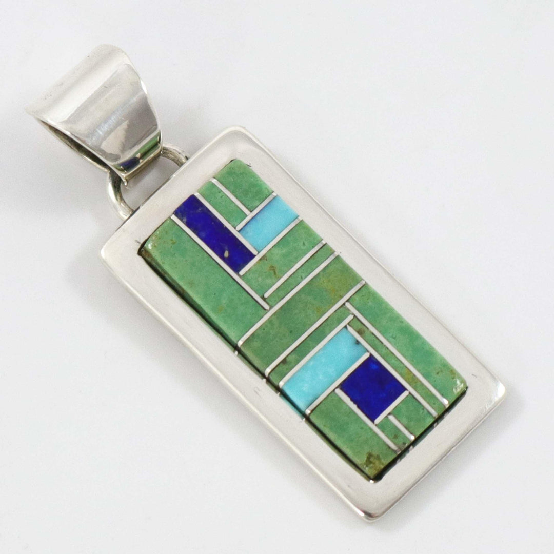Lapis and Turquoise Pendant