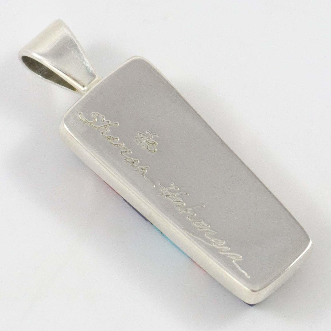 Multi-Stone Inlay Pendant