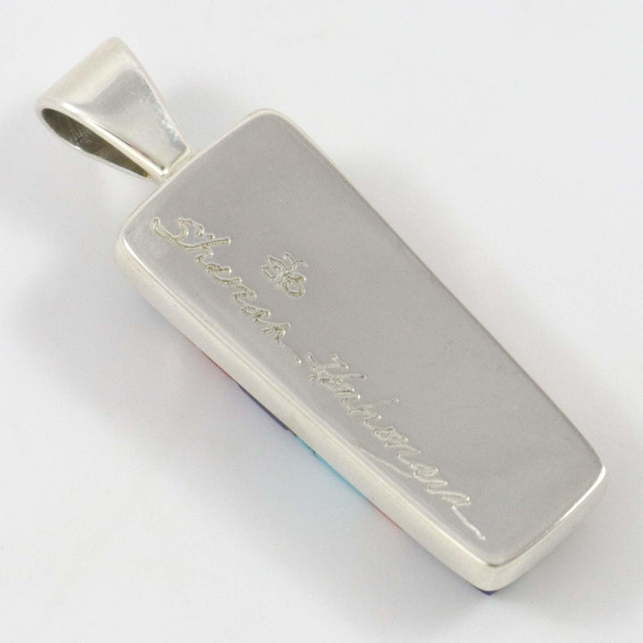 Multi-Stone Inlay Pendant