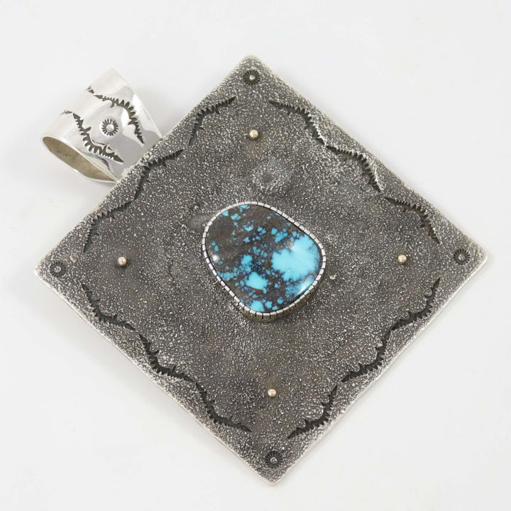Lone Mountain Turquoise Pendant