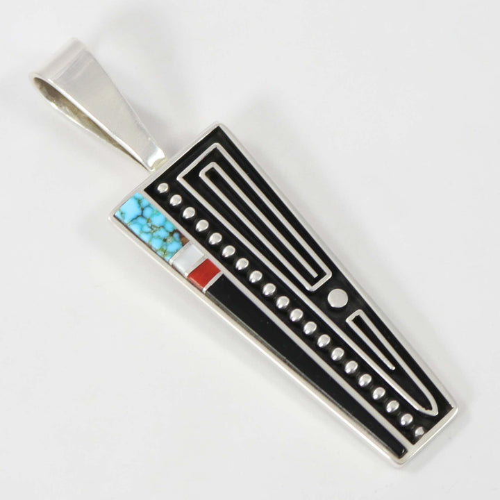Multi-Stone Inlay Pendant