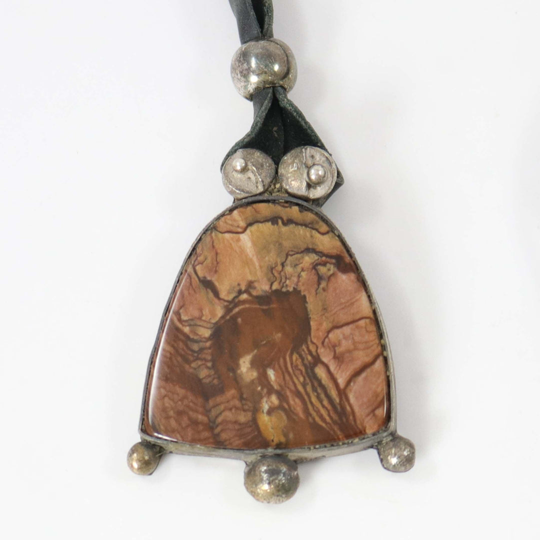 Jasper Bug Pendant