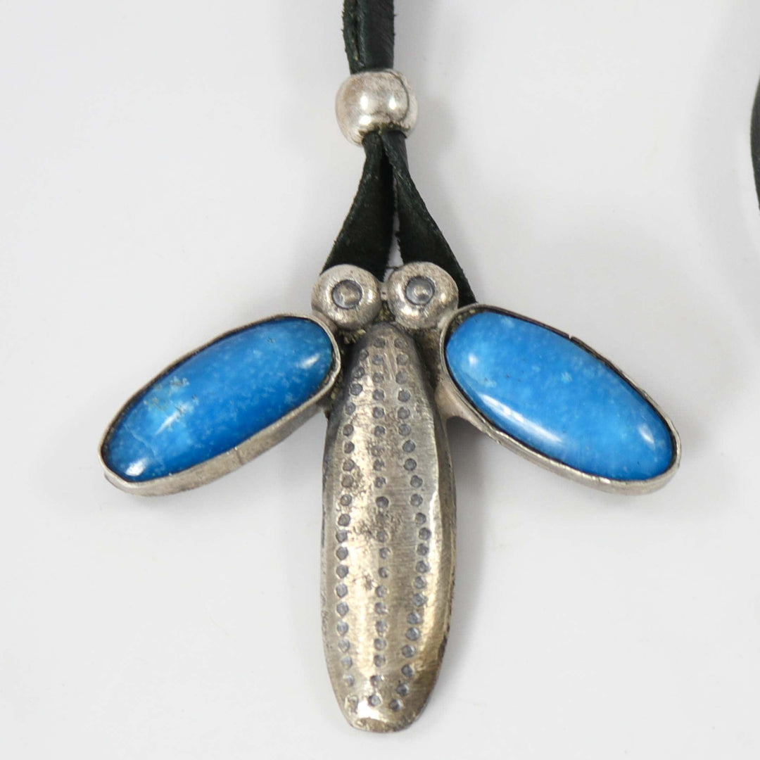 Larimar Bug Pendant