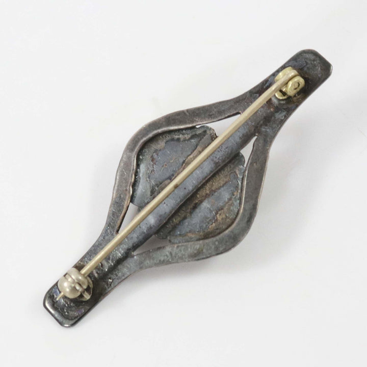 1930s Turquoise Pin