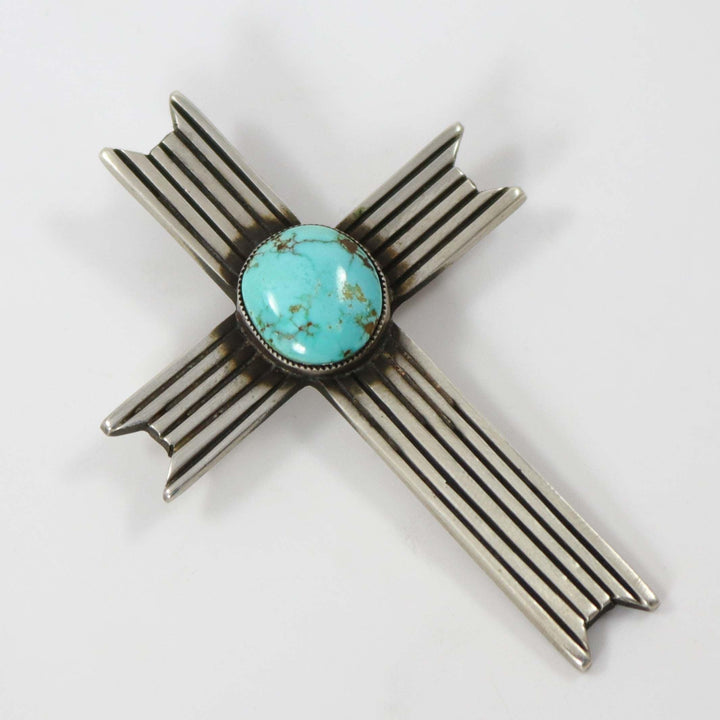 Royston Turquoise Cross Pendant
