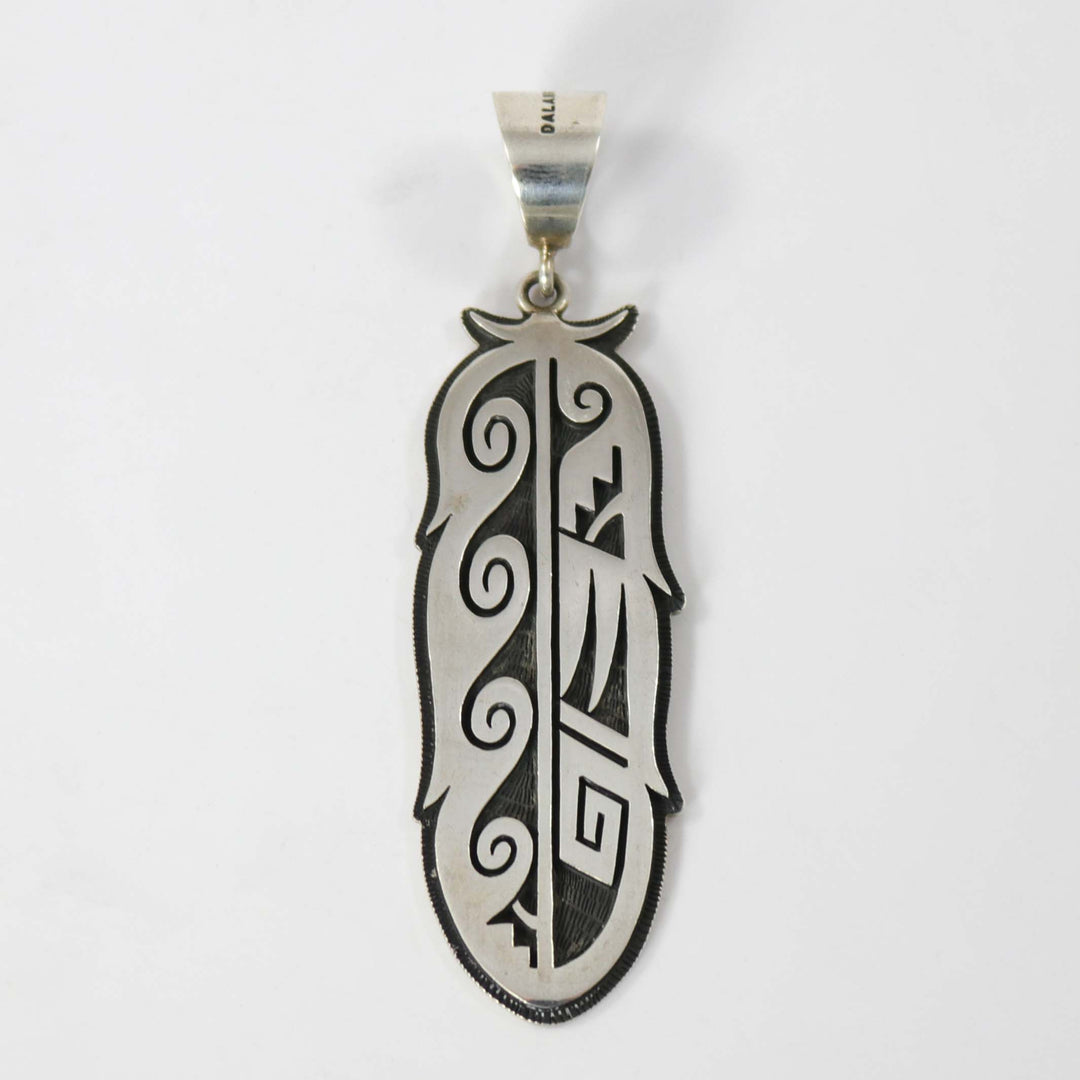 Hopi Feather Pendant