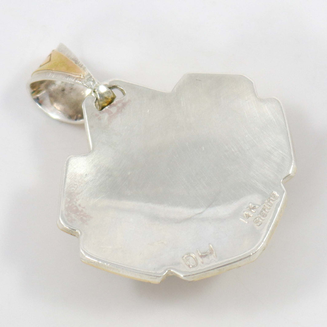 Lone Mountain Turquoise Pendant