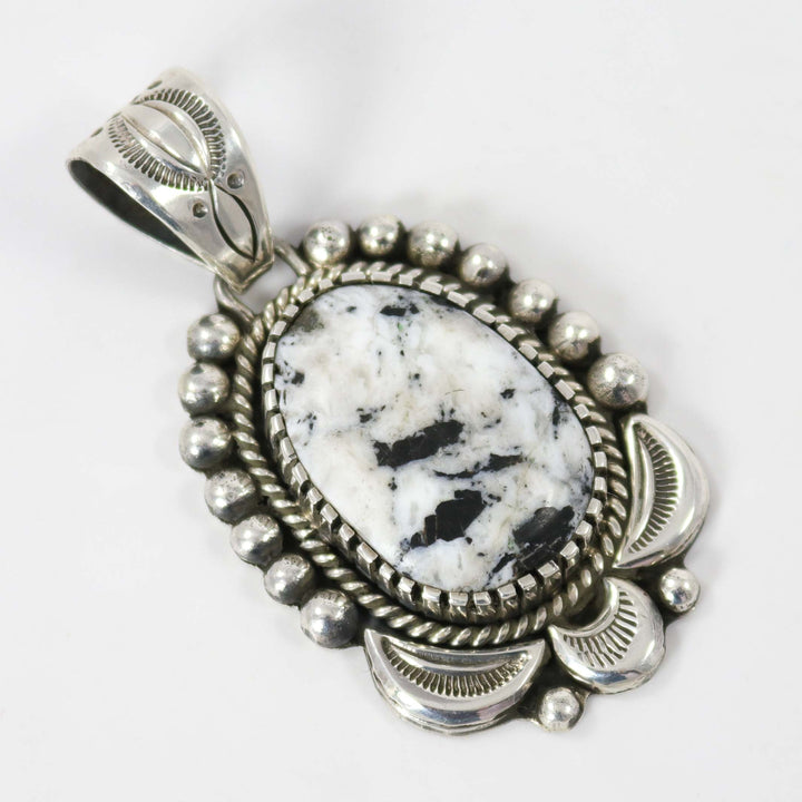 White Buffalo Pendant