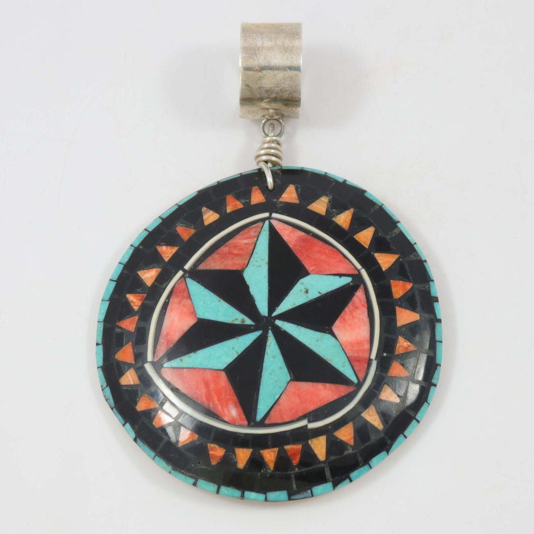 Inlay Star Pendant
