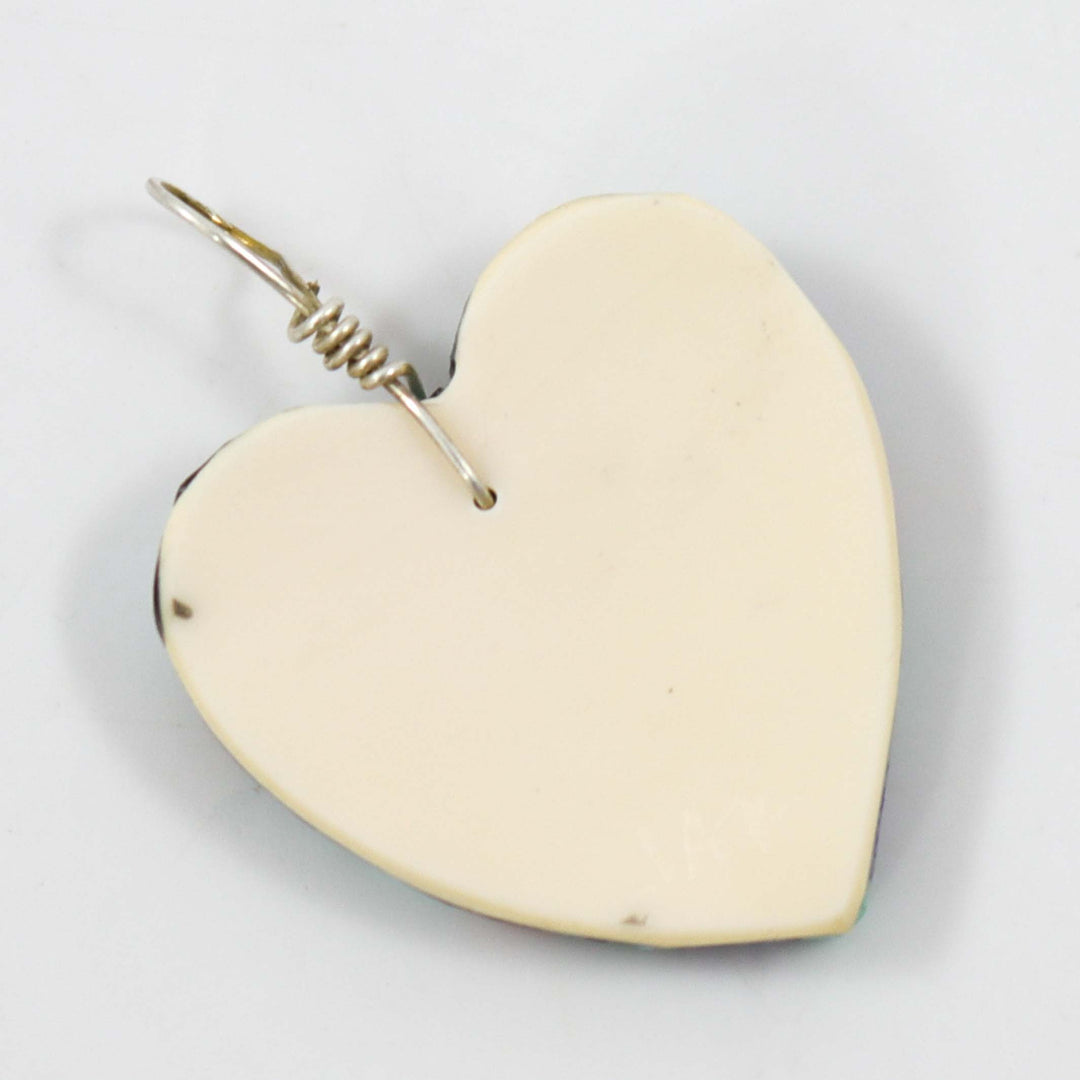 Inlay Heart Pendant
