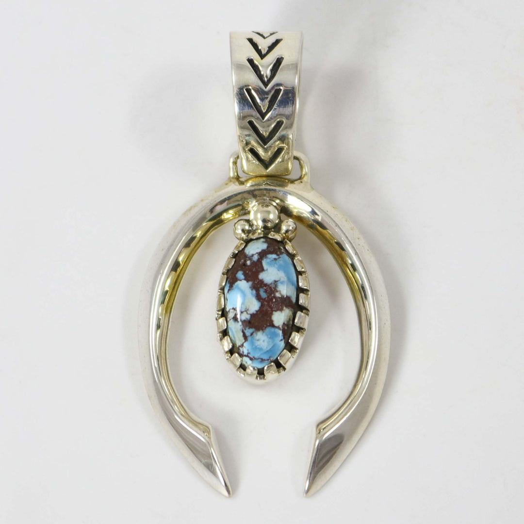 Golden Hills Turquoise Pendant