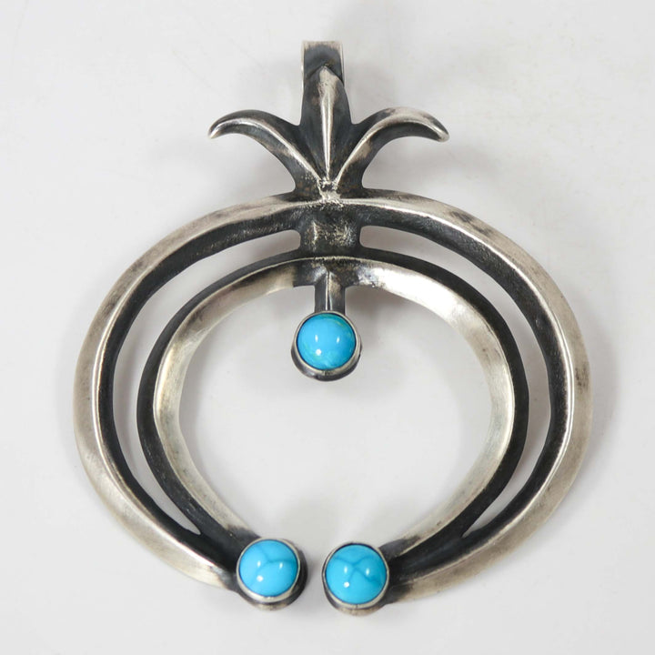 Turquoise Naja Pendant
