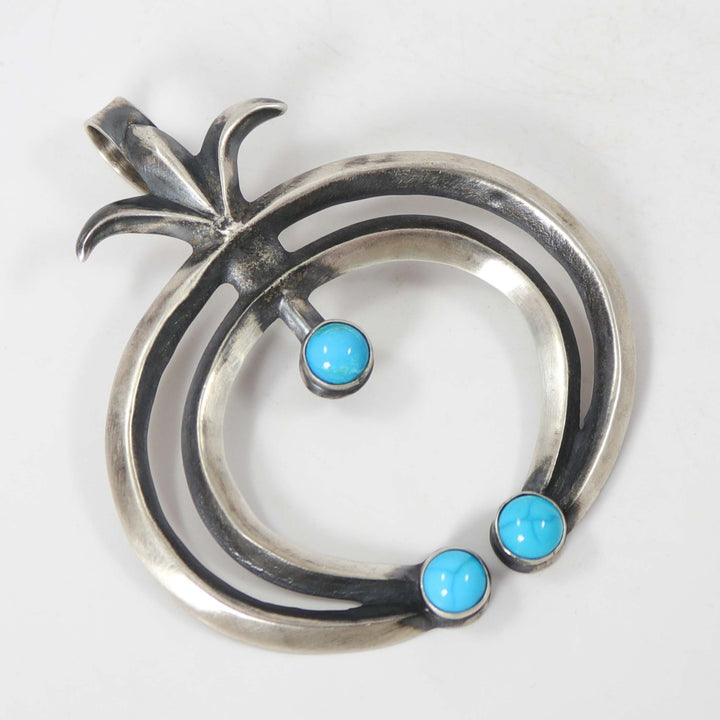 Turquoise Naja Pendant
