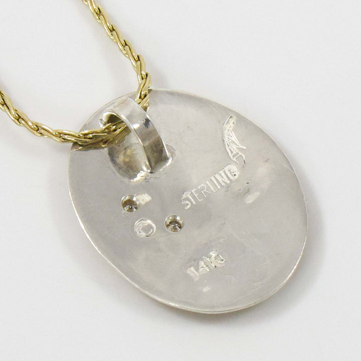 Starblower Pendant with Diamonds