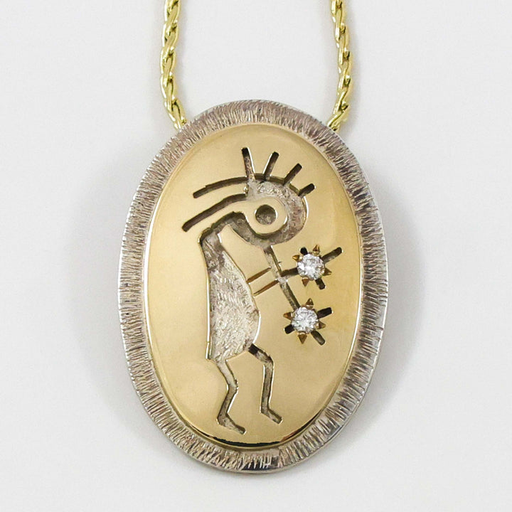 Starblower Pendant with Diamonds