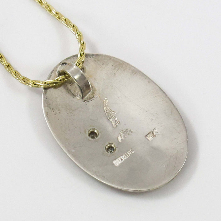 Starblower Pendant with Diamonds