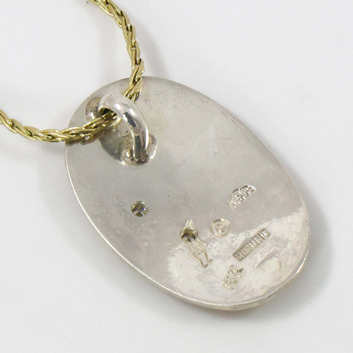 Starblower Pendant with Diamonds