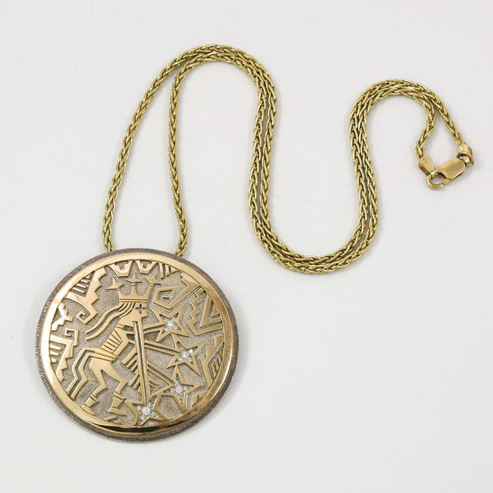 Starblower Pin and Pendant