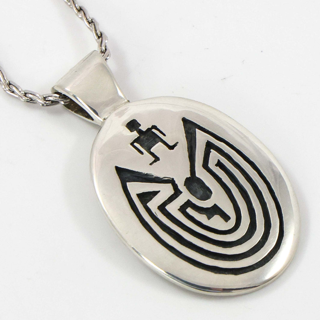 Man in the Maze Pendant