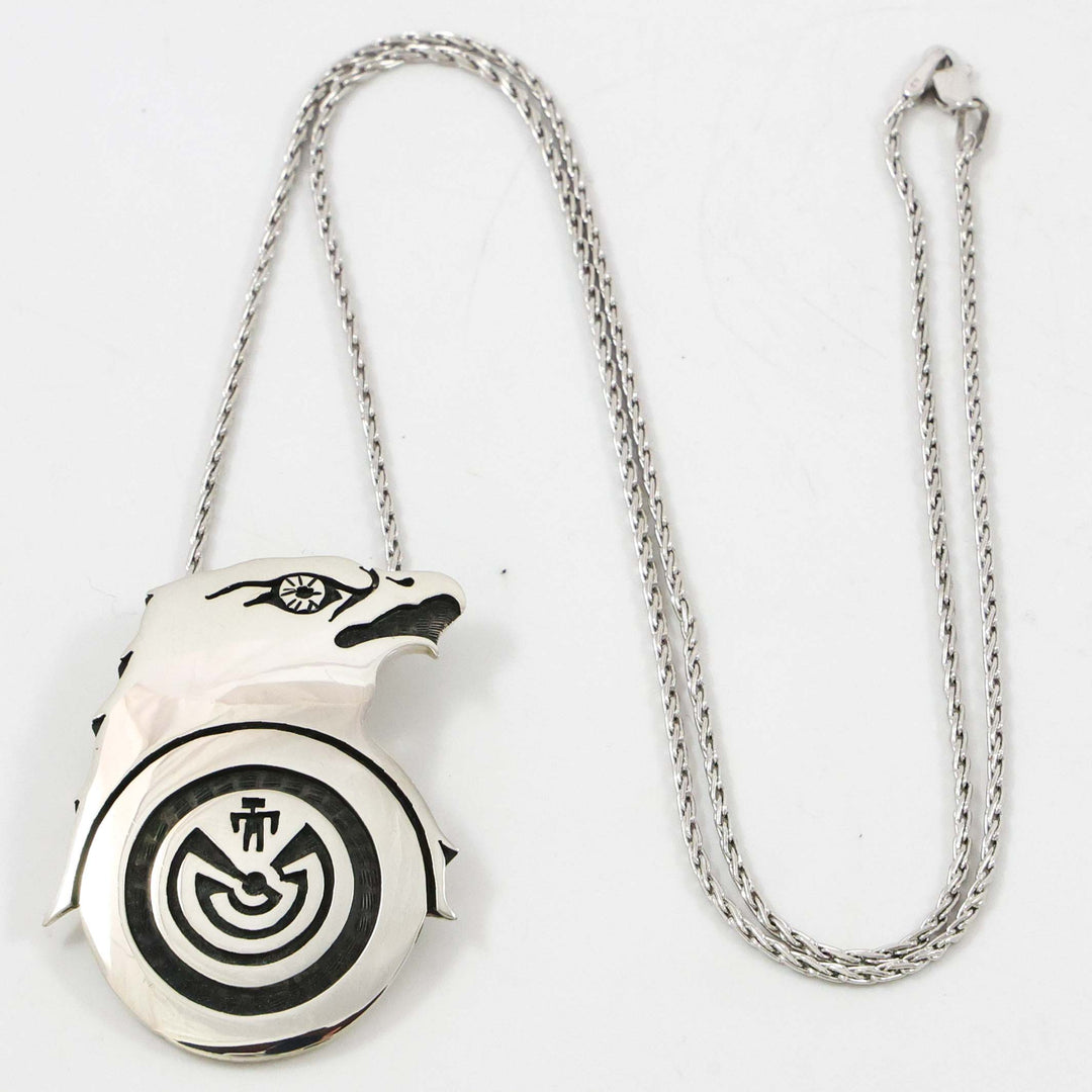 Eagle and Man-in-the-Maze Pendant