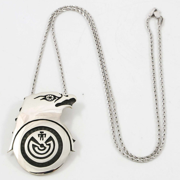 Eagle and Man-in-the-Maze Pendant