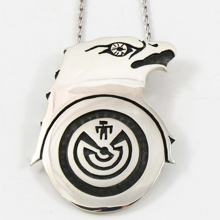 Eagle and Man-in-the-Maze Pendant