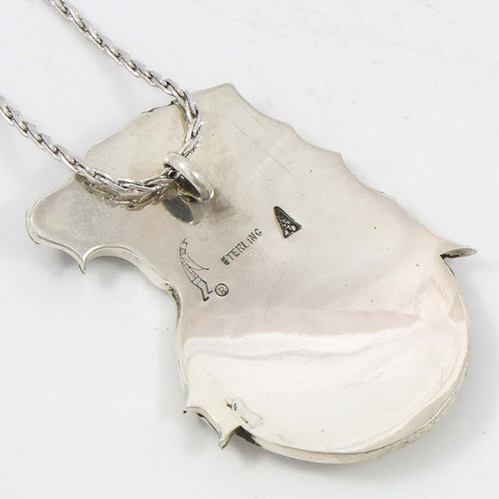 Eagle and Man-in-the-Maze Pendant