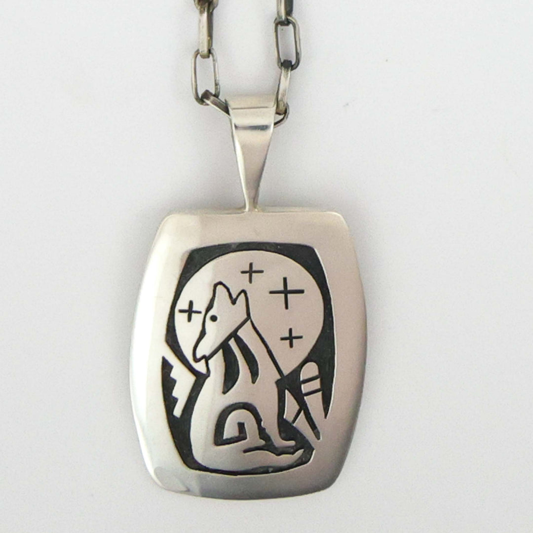 Hopi Coyote Pendant