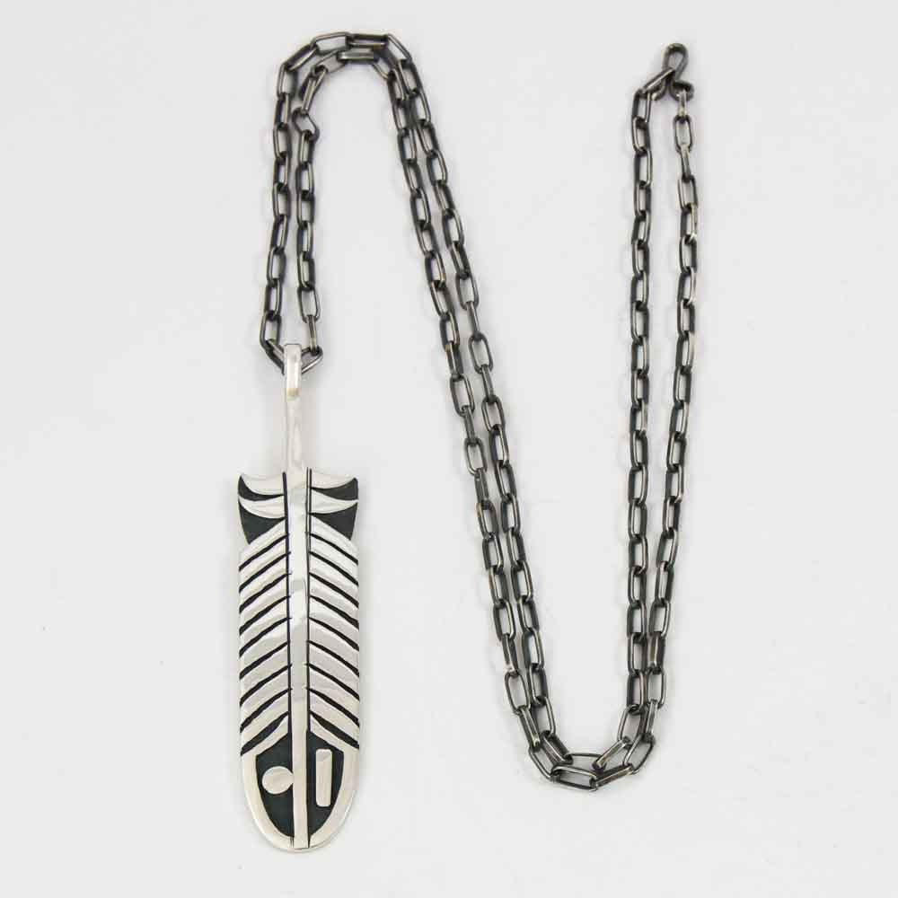 Hopi Feather Pendant