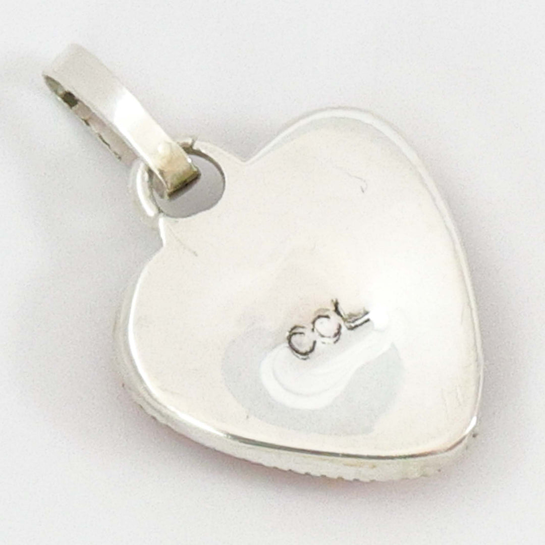 Spiny Oyster Shell Heart Pendant
