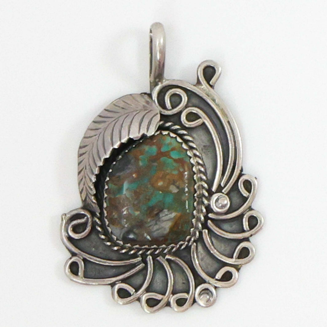 1970s Turquoise Pendant