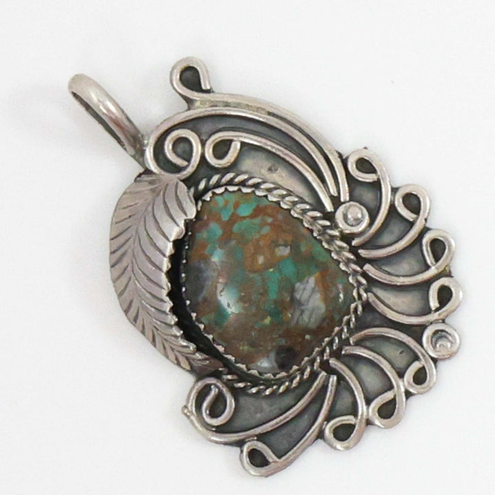 1970s Turquoise Pendant