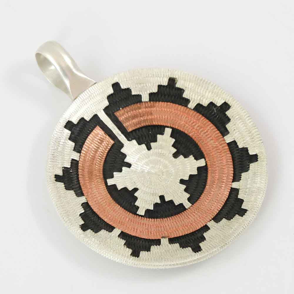 Navajo Basket Pendant