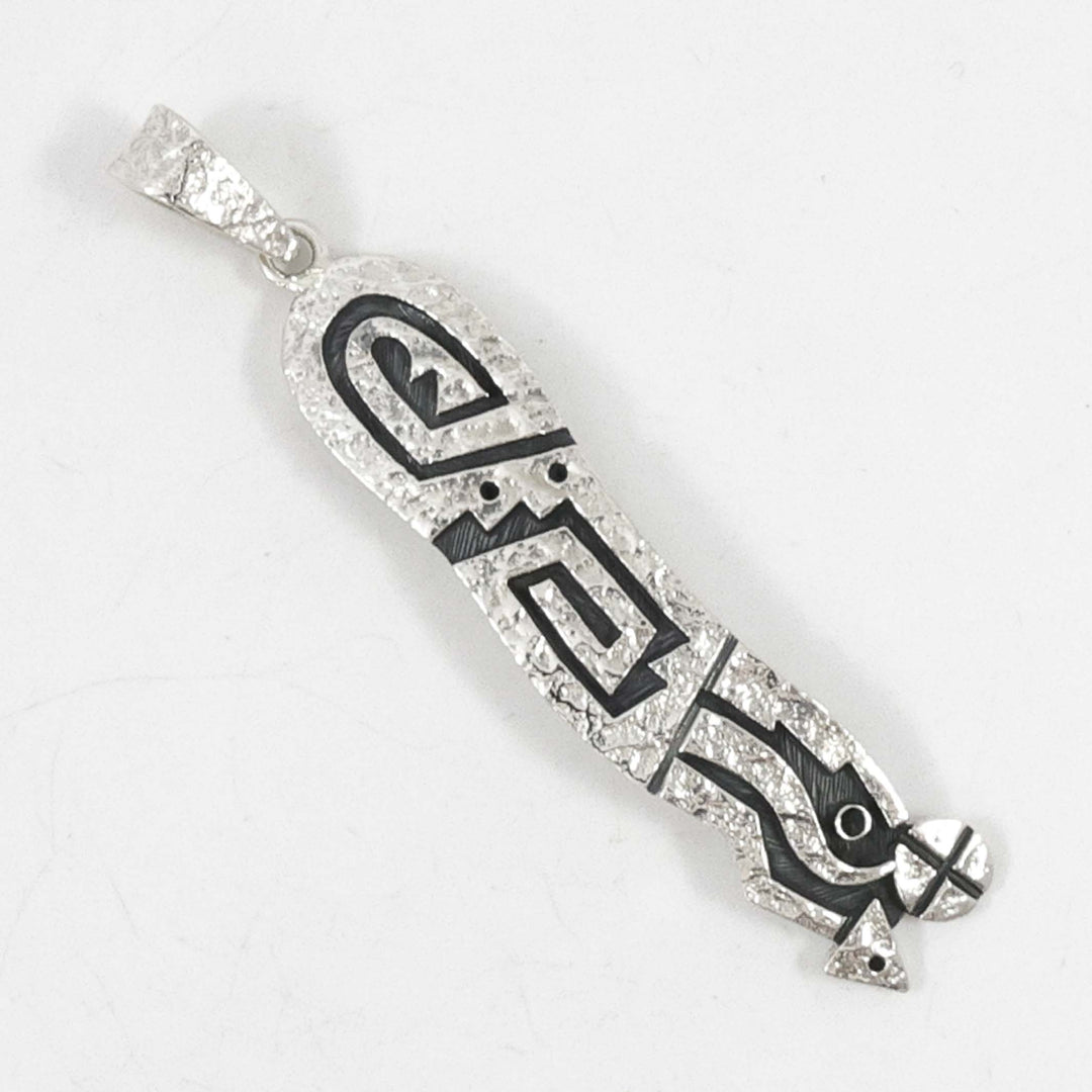 Rain Cloud and Lightning Pendant
