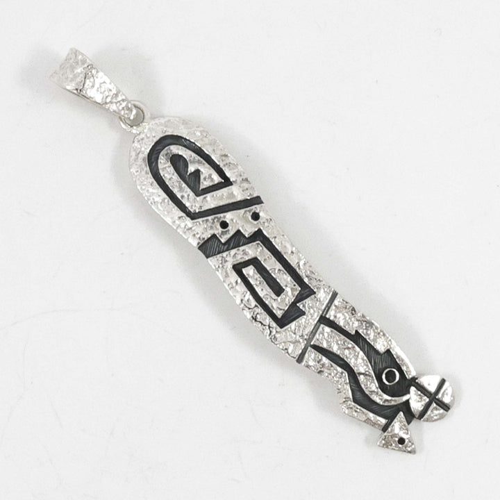 Rain Cloud and Lightning Pendant