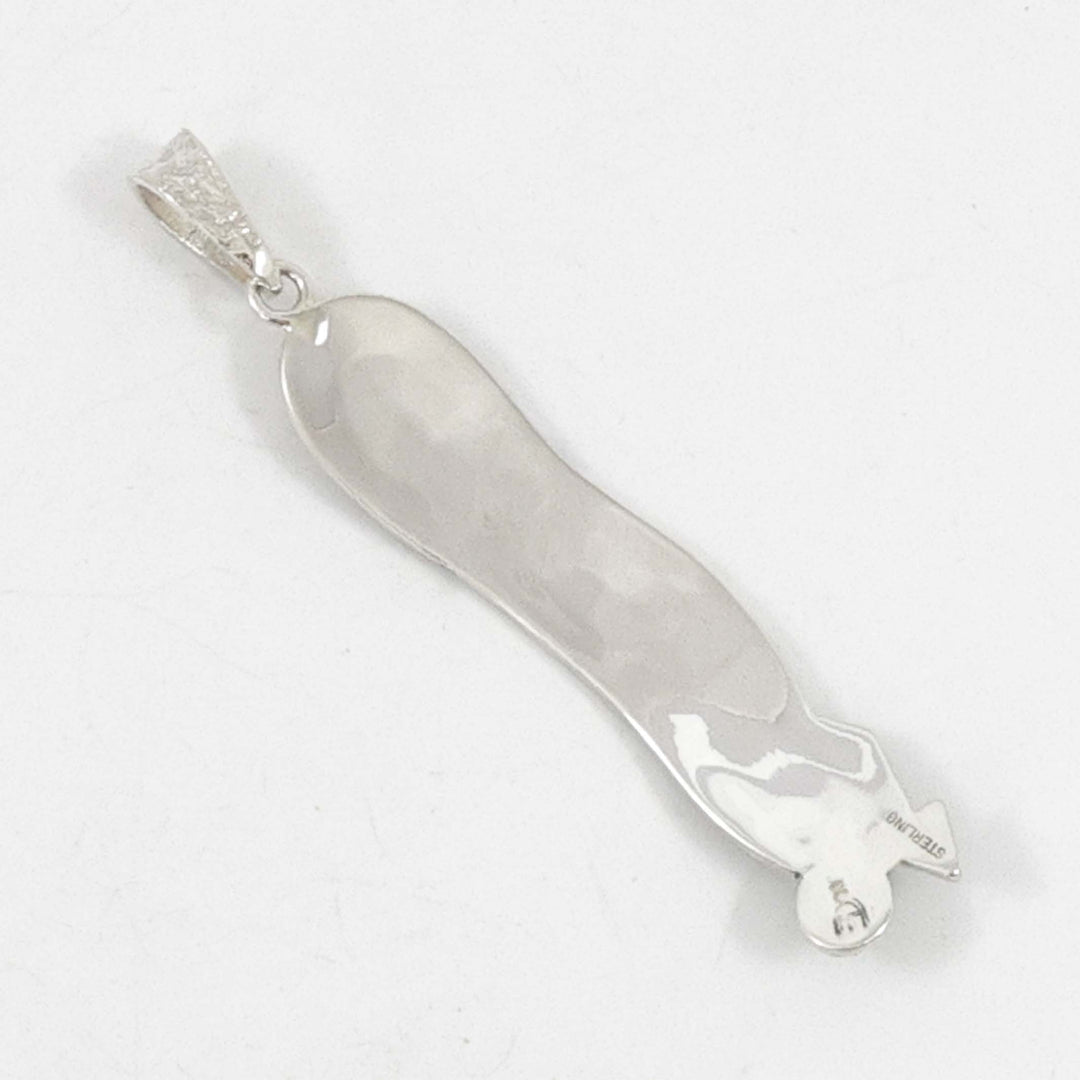 Rain Cloud and Lightning Pendant
