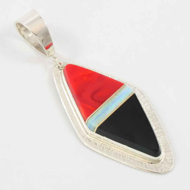 Multi-Stone Inlay Pendant