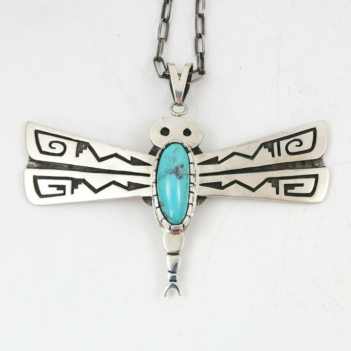 Turquoise Dragonfly Pendant