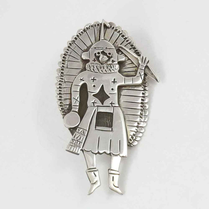 Blue Star Kachina Coat Pin