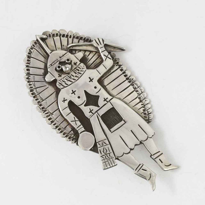 Blue Star Kachina Coat Pin