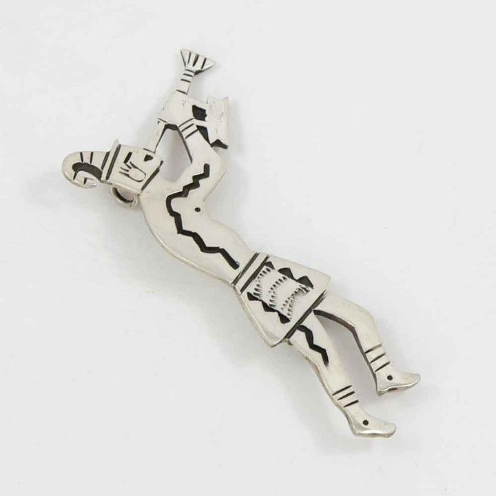 One-Horn Flute Player Pin and Pendant
