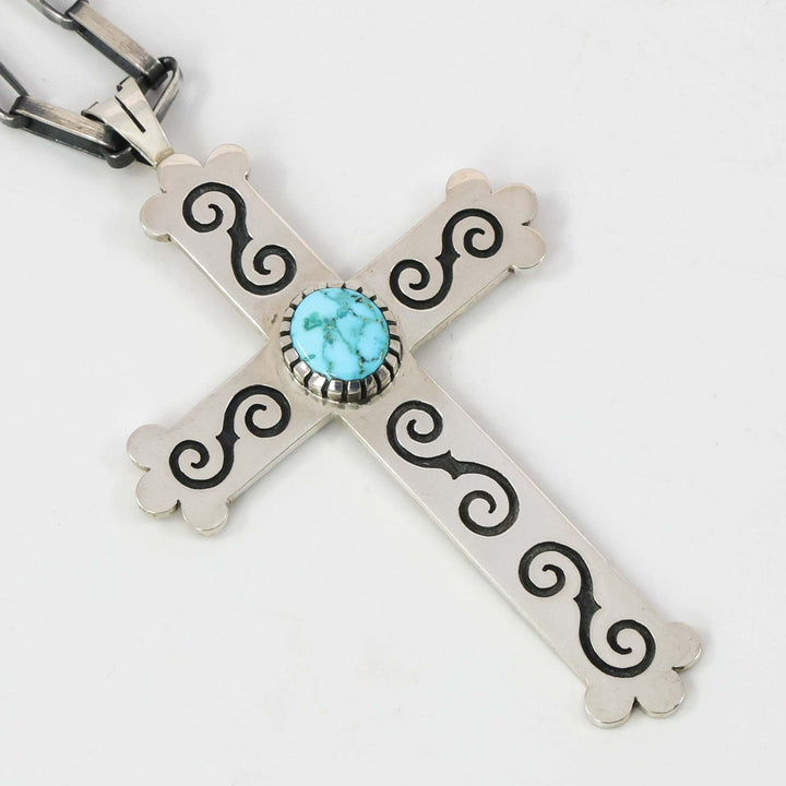 Turquoise Cross Pendant