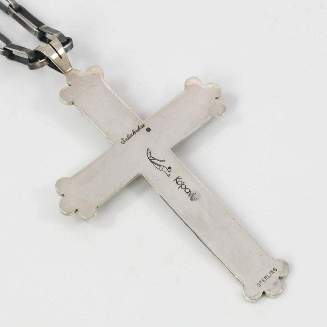 Turquoise Cross Pendant