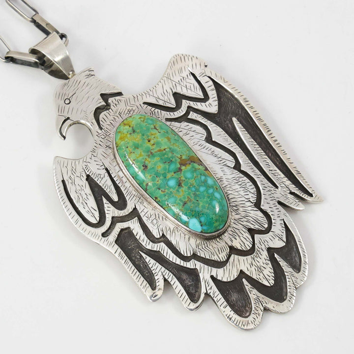 Turquoise Mountain Eagle Pendant